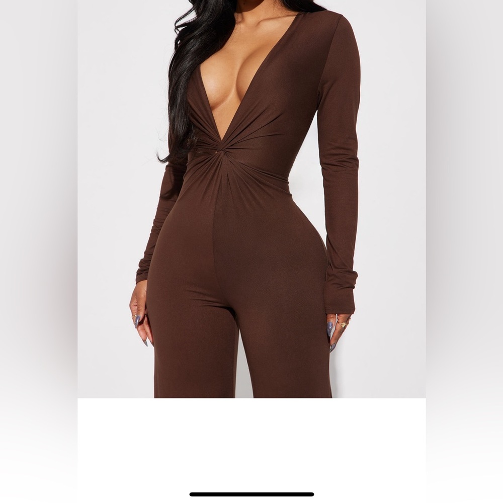 Brown Jumpsuit